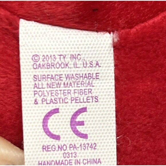 TY Beanie Ballz Disney Mickey Mouse Plush Stuffed Toy Round Ball 7" - Picture 5 of 6